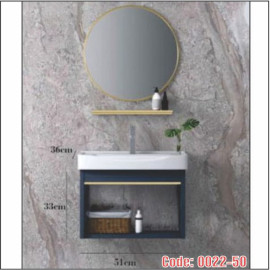 TỦ LAVABO NHÔM CAO CẤP 0022-50 TỦ LAVABO NHÔM CAO CẤP 0022-50